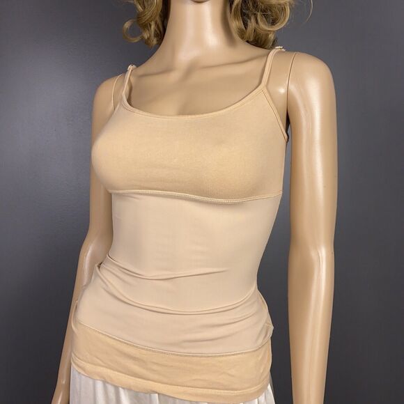 Essential Bodywear EBW Y.E.S. Shaping Tank Top Shape Cami Size Small Beige - Picture 1 of 6
